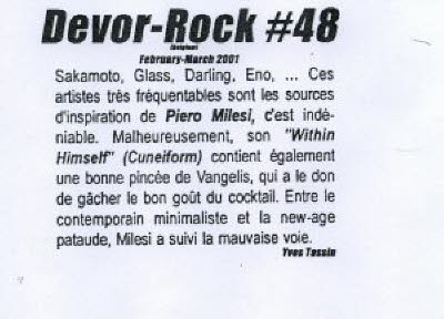 Devor-Rock feb mar 2001