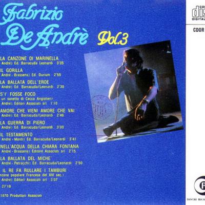 Ricordi Orizzonte CDOR 8899 (CD) Back (differente)
