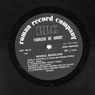 Roman record Company RPC 704 label lato B