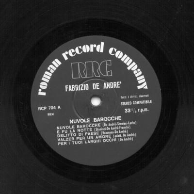 Roman record Company RPC 704 label lato A