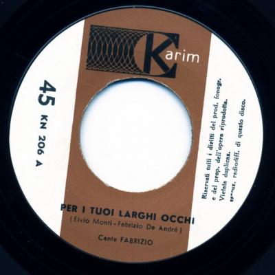 KN 206 label lato A